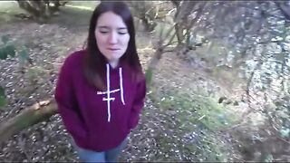 Pervert dude fucked his neighbor’s young mom in the garden