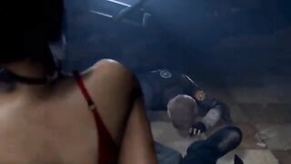 Ada Wong is cheating on her boyfriend in this animated Resident Evil scene
