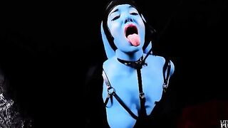 Alien Twi'lek gets trained as a sex slave in this parody