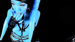 Alien Twi'lek gets trained as a sex slave in this parody