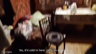 The guy picked up a prostitute and fucked her in an abandoned house