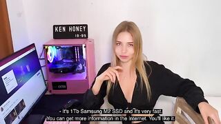 Girl fucked for a discount by a Californian babe