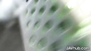 Two JAV girls Reika Ichinose and Mio Ozora getting fucked by many guys