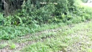 First sextape in the forest for this young French couple amateur, featuring passionate and raw outdoor action