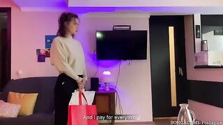 A student had to pay his rent in a rough way