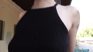 A compilation of hot girls flashing and fucking outdoors, full of risky fun