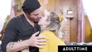 Aiden Ashley gets her pussy smashed on a hot first date in HD