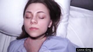The cute girl turned into a submissive and got fucked hard in the dormitory