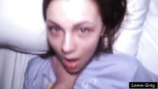 The cute girl turned into a submissive and got fucked hard in the dormitory
