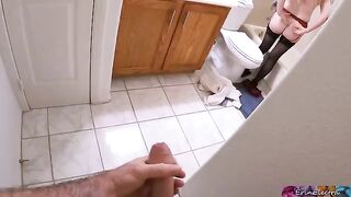 The stepson got his mother's big boobs and curvy body. It's a reality!