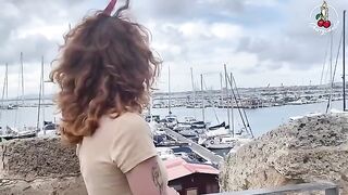 I invited Cherry Candle on my boat and she gave me an amazing blowjob