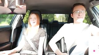 Surprise for Verlonis, intimate control in public while driving