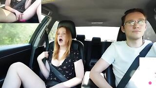 Surprise for Verlonis, intimate control in public while driving