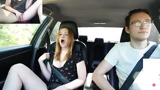 Surprise for Verlonis, intimate control in public while driving
