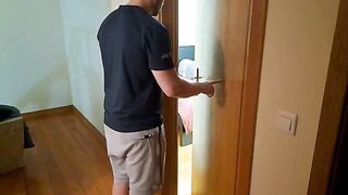 Horny stepson fucked his stepmom with passion on the bed