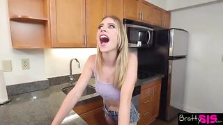 Anya Olsen tells Stepbro to shut up and let her take control in this steamy scene
