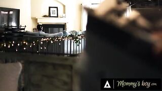 Busty stepmom Rachael Cavalli seduces her stepson’s cock
