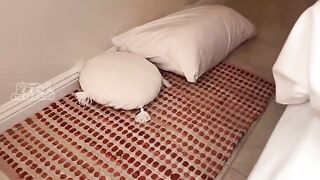 I had to share a bed with my sister's best friend - it was awkward