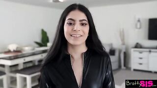 Angel Gostosa tells stepbro not to touch himself without permission in this sizzling scene