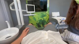 Girl gets fucked by dentist in a steamy POV scene