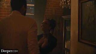 Kinky sex and deep anal at the afterparty for a burlesque dancer