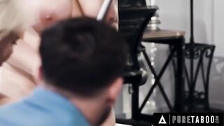 The swinger couple gets the maid to join their threesome with Natasha Nice