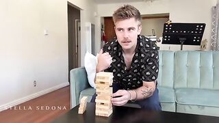 Two hot guys fucked two sexy babes on a bed, what a scene!