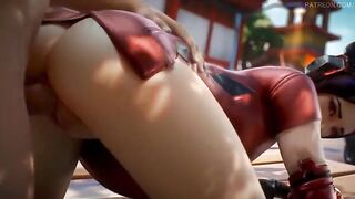 Compilation 4 with the hottest Fortnite girls in a row - DEMI, LYNX, CRYSTAL