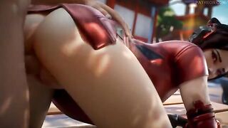 Compilation 4 with the hottest Fortnite girls in a row - DEMI, LYNX, CRYSTAL