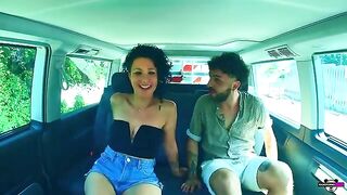Two couples have a foursome sex party in the camper