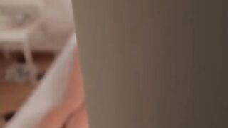 A man who was tired gave a massage to his sexy neighbor