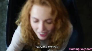 Babe agreed to sex after a photoshoot, huge cumshot on her face