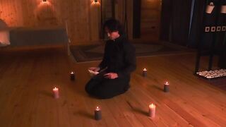 Hot mature gets exorcised by a priest in a steamy roleplay scene