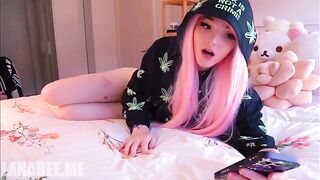 Found step mom's porn and stole her panties in a steamy scene