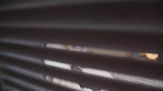 My stepsister got caught rubbing her pussy while watching porn