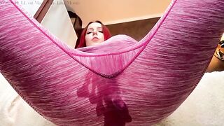 Redhead beauty Lina Moore enjoys intense anal sex