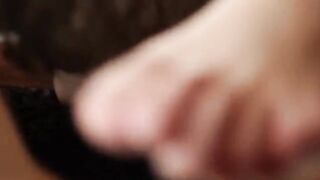 Redhead hippie gets her pussy railed by a huge dick