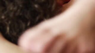 Redhead hippie gets her pussy railed by a huge dick