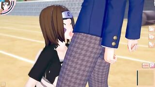 Big tits Naruto Rin Nohara is waiting for you to fuck her