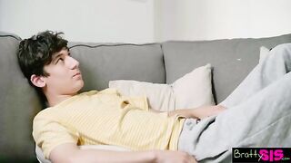 Guy wears step sis's panties, she wants them back