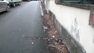 A cheating milf gets fucked in the ass for a thousand euros