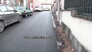 A cheating milf gets fucked in the ass for a thousand euros