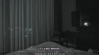 Dream or reality? Stepmom and stepson fucked in hotel room share