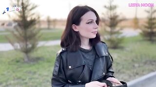 The girl next door got wet from looking at good photos