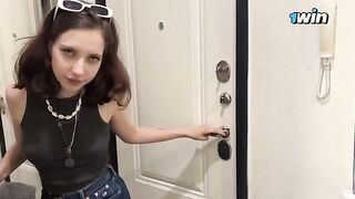 Met a pretty Ukrainian on the street and fucked her hard