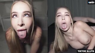 TikTok babe Nata Ocean gets destroyed in doggy style