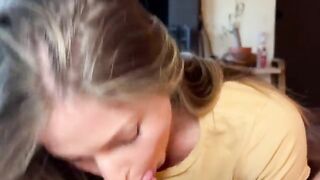 Guy filming his girlfriend getting fucked in POV style