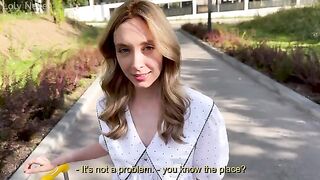 A tourist was hungry, I fed her with a creampie