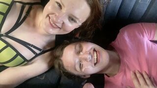 Crazy anal bus orgy with youthful energy and passion