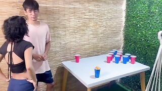 A simple game between stepbrothers ended with sex and a cumshot